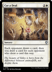 Fazer um Acordo / Cut a Deal - Magic: The Gathering - MoxLand