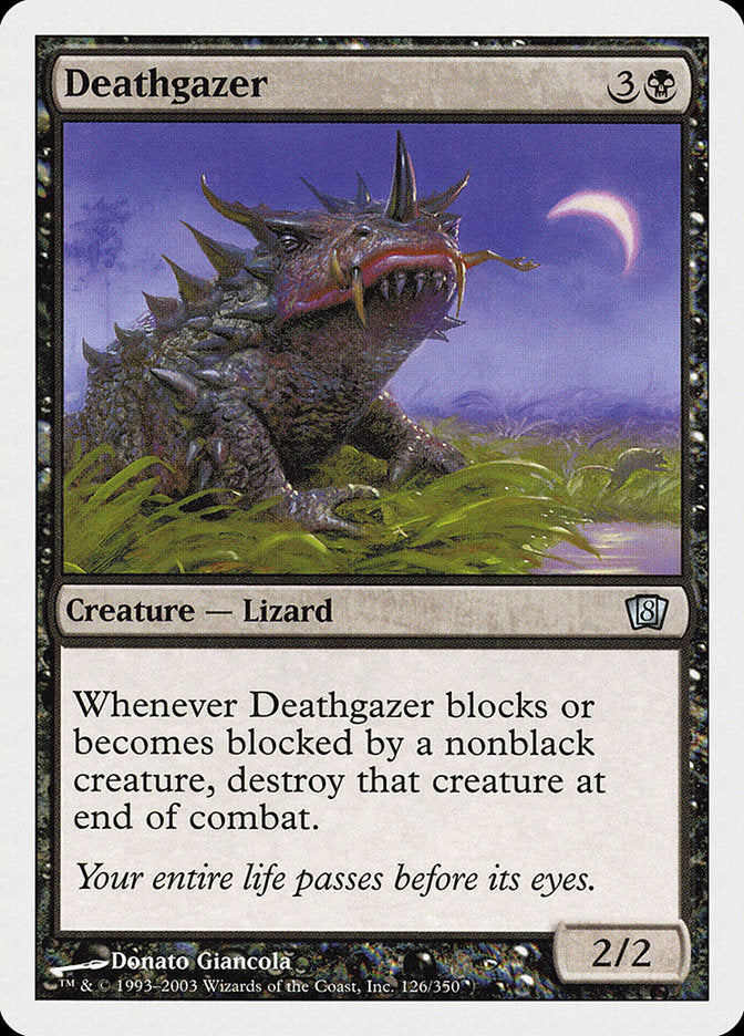 Lagarto Olho-de-morte / Deathgazer - Magic: The Gathering - MoxLand