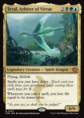 Teval, Árbitra da Virtude / Teval, Arbiter of Virtue - Magic: The Gathering - MoxLand
