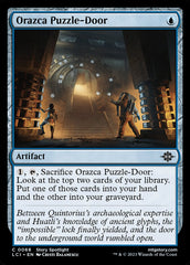 Porta Enigma de Orazca / Orazca Puzzle-Door - Magic: The Gathering - MoxLand