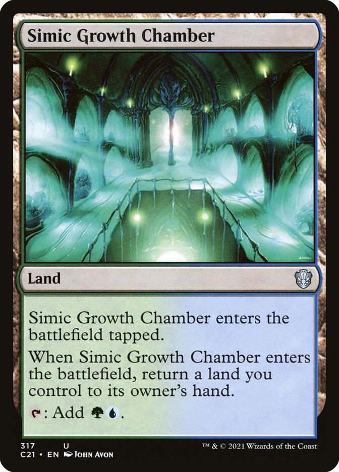 Câmara de Crescimento Simic / Simic Growth Chamber - Magic: The Gathering - MoxLand