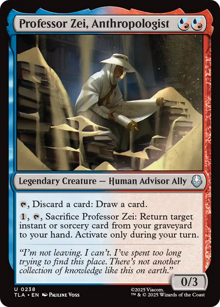 Professor Zei, Antropólogo / Professor Zei, Anthropologist - Magic: The Gathering - MoxLand