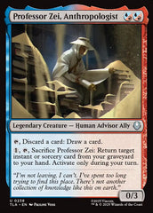 Professor Zei, Antropólogo / Professor Zei, Anthropologist - Magic: The Gathering - MoxLand