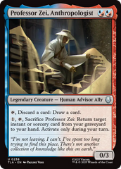 Professor Zei, Antropólogo / Professor Zei, Anthropologist - Magic: The Gathering - MoxLand