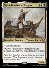 Vona, Açougueira de Magan / Vona, Butcher of Magan - Magic: The Gathering - MoxLand