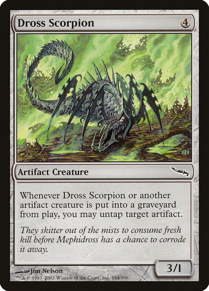Escorpião do Entulho / Dross Scorpion - Magic: The Gathering - MoxLand