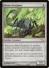 Escorpião do Entulho / Dross Scorpion - Magic: The Gathering - MoxLand