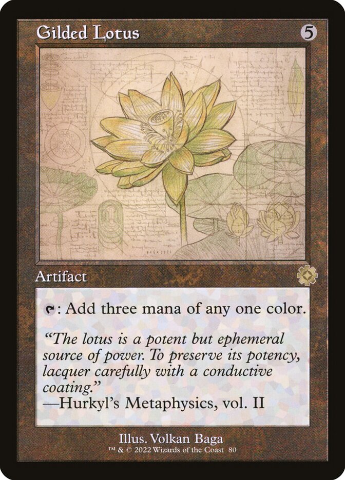 Lótus Engalanada / Gilded Lotus - Magic: The Gathering - MoxLand