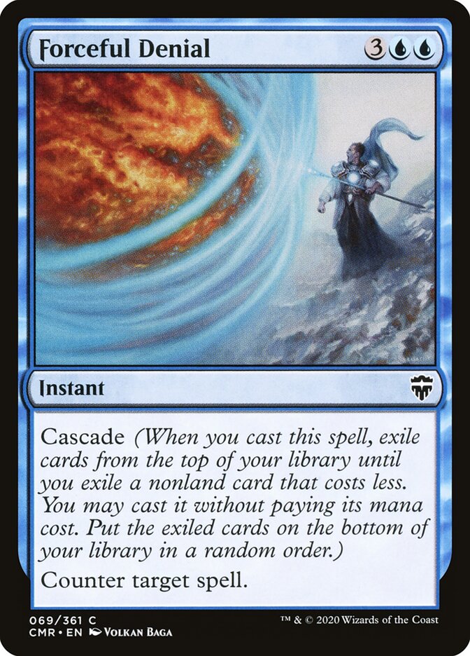 Negação Forçada / Forceful Denial - Magic: The Gathering - MoxLand