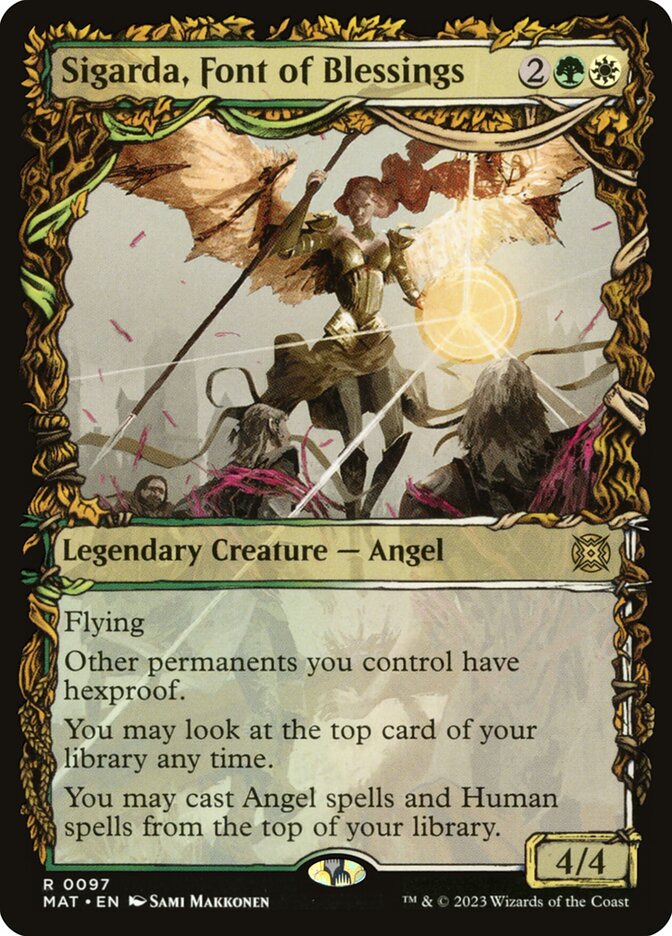 Sigarda, Fonte de Bênçãos / Sigarda, Font of Blessings - Magic: The Gathering - MoxLand