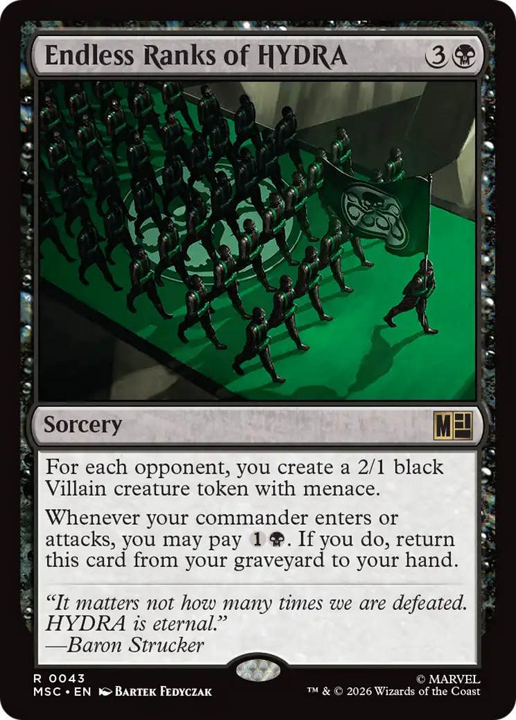 Endless Ranks of HYDRA - Magic: The Gathering - MoxLand