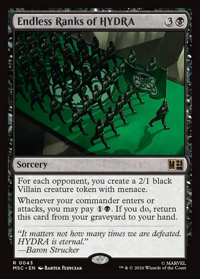 Endless Ranks of HYDRA - Magic: The Gathering - MoxLand