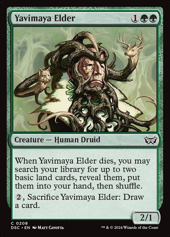 Ancião de Yavimaya / Yavimaya Elder - Magic: The Gathering - MoxLand