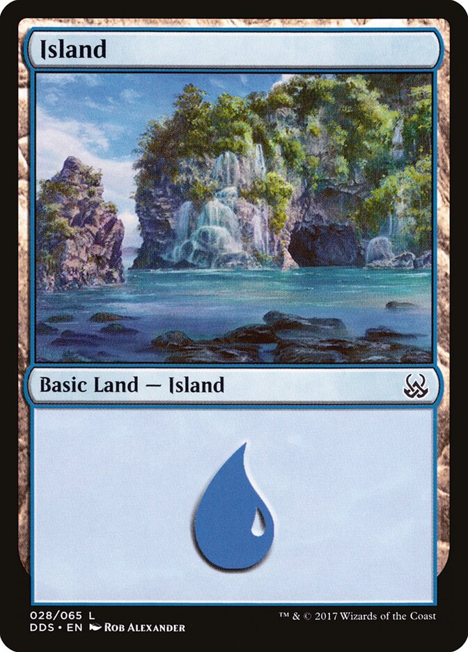 Ilha / Island - Magic: The Gathering - MoxLand