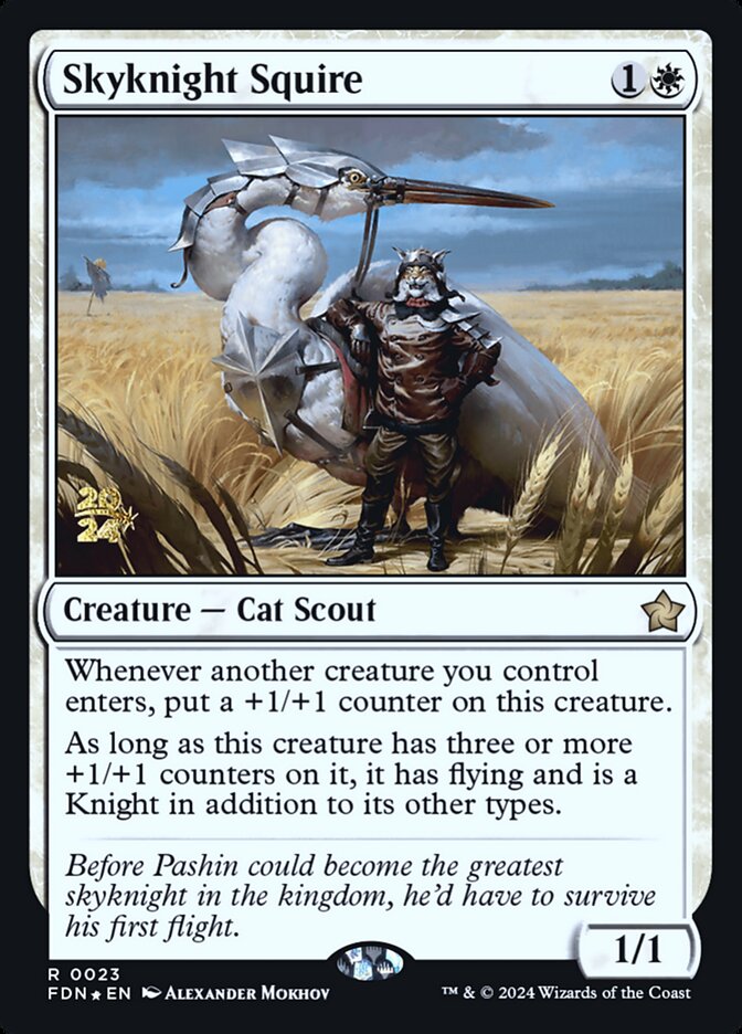 Skyknight Squire - Magic: The Gathering - MoxLand