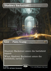 Viela Sombria / Shadowy Backstreet - Magic: The Gathering - MoxLand