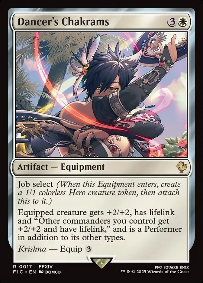 Dancer's Chakrams - Magic: The Gathering - MoxLand