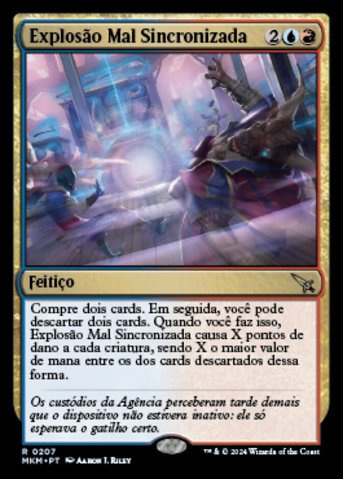 Explosão Mal Sincronizada / Ill-Timed Explosion - Magic: The Gathering - MoxLand