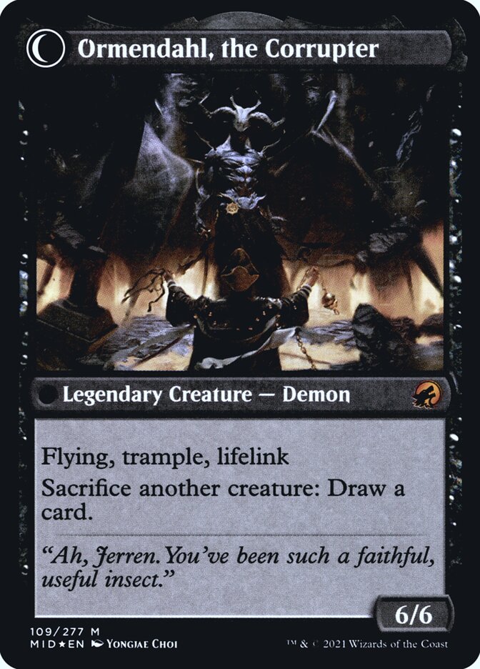 Jerren, Bispo Corrompido / Jerren, Corrupted Bishop - Magic: The Gathering - MoxLand