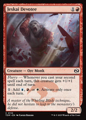 Devoto Jeskai / Jeskai Devotee - Magic: The Gathering - MoxLand