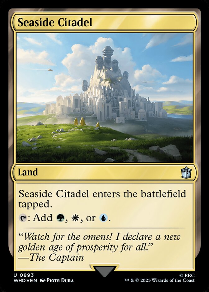 Cidadela à Beira-mar / Seaside Citadel - Magic: The Gathering - MoxLand