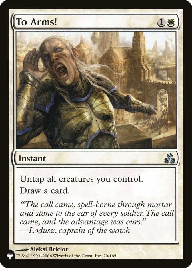 Às Armas! / To Arms! - Magic: The Gathering - MoxLand