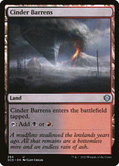 Desolação de Cinzas / Cinder Barrens - Magic: The Gathering - MoxLand