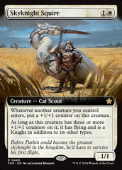 Escudeiro Cavaleiro Celeste / Skyknight Squire - Magic: The Gathering - MoxLand