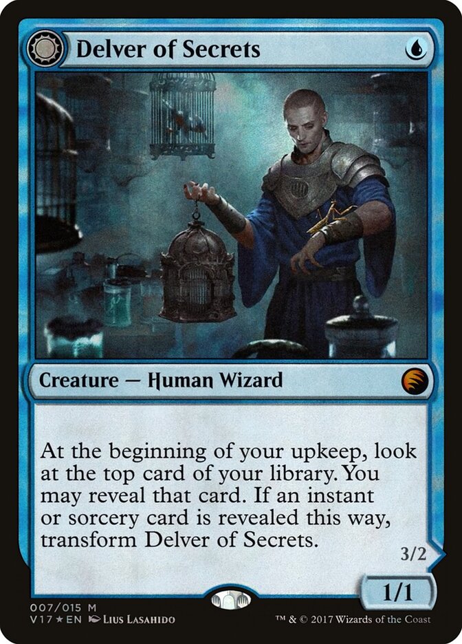 Investigador de Segredos / Delver of Secrets - Magic: The Gathering - MoxLand