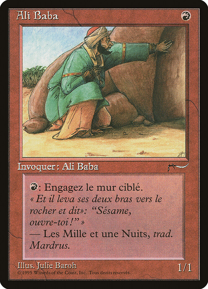 Ali Baba - Magic: The Gathering - MoxLand