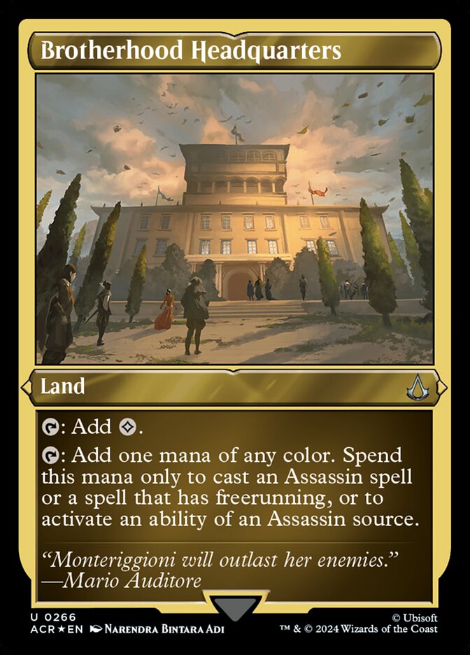 Brotherhood Headquarters - Magic: The Gathering - MoxLand