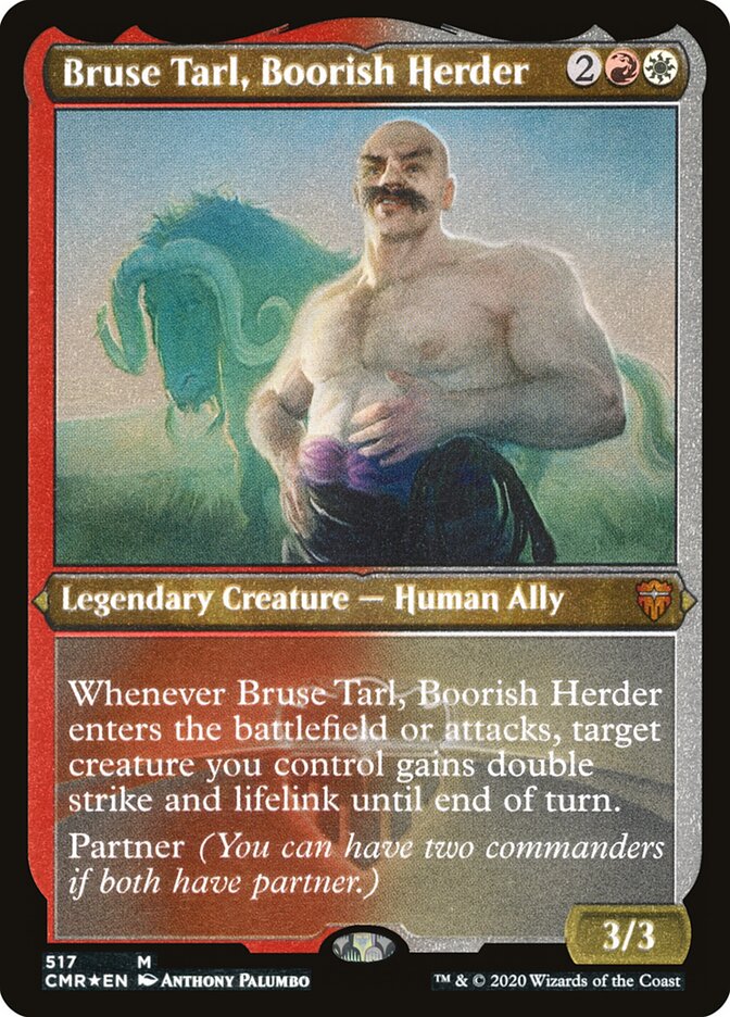 Bruse Tarl, Pastor Rústico / Bruse Tarl, Boorish Herder - Magic: The Gathering - MoxLand