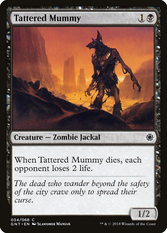Múmia Esfarrapada / Tattered Mummy - Magic: The Gathering - MoxLand