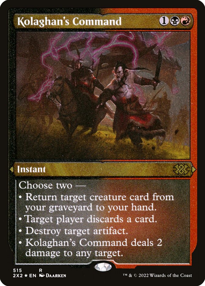 Comando de Kolaghan / Kolaghan's Command - Magic: The Gathering - MoxLand