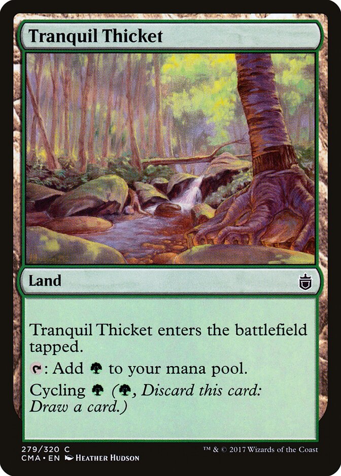 Bosque Sereno / Tranquil Thicket - Magic: The Gathering - MoxLand