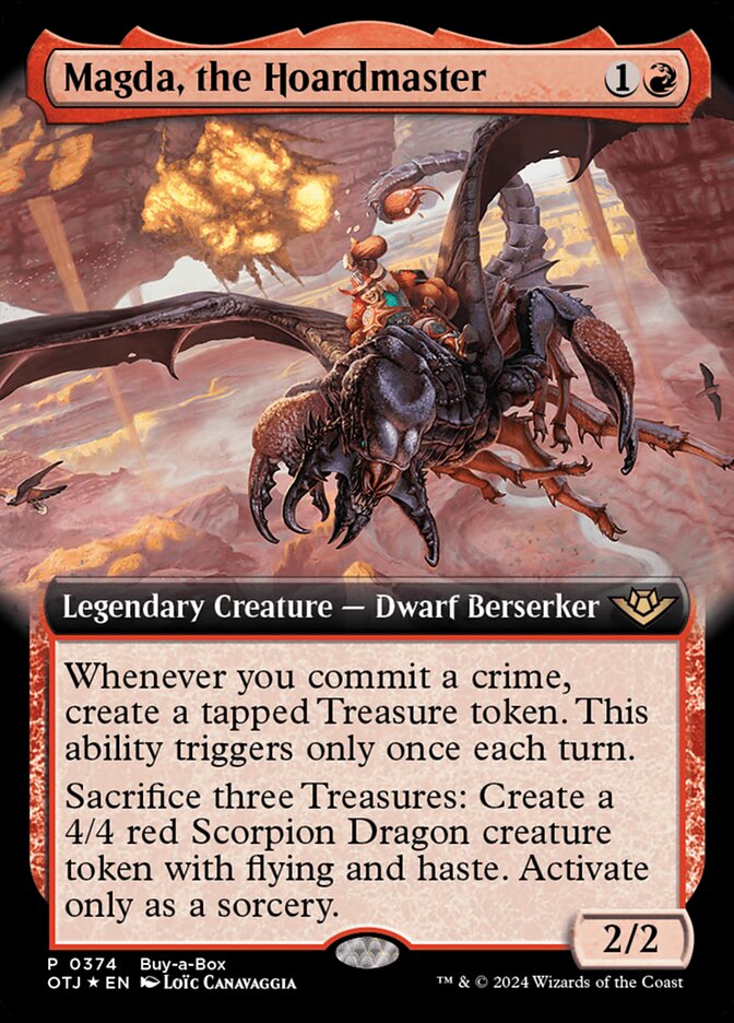 Magda, a Mestra do Tesouro / Magda, the Hoardmaster - Magic: The Gathering - MoxLand