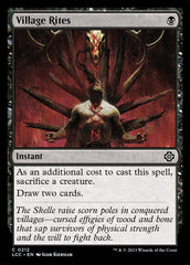 Ritos da Vila / Village Rites - Magic: The Gathering - MoxLand