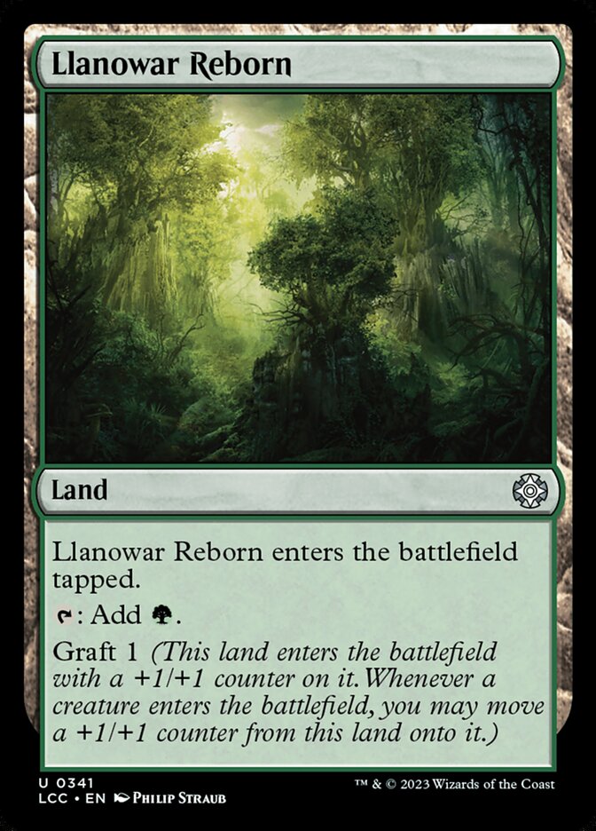 Renascimento de Llanowar / Llanowar Reborn - Magic: The Gathering - MoxLand