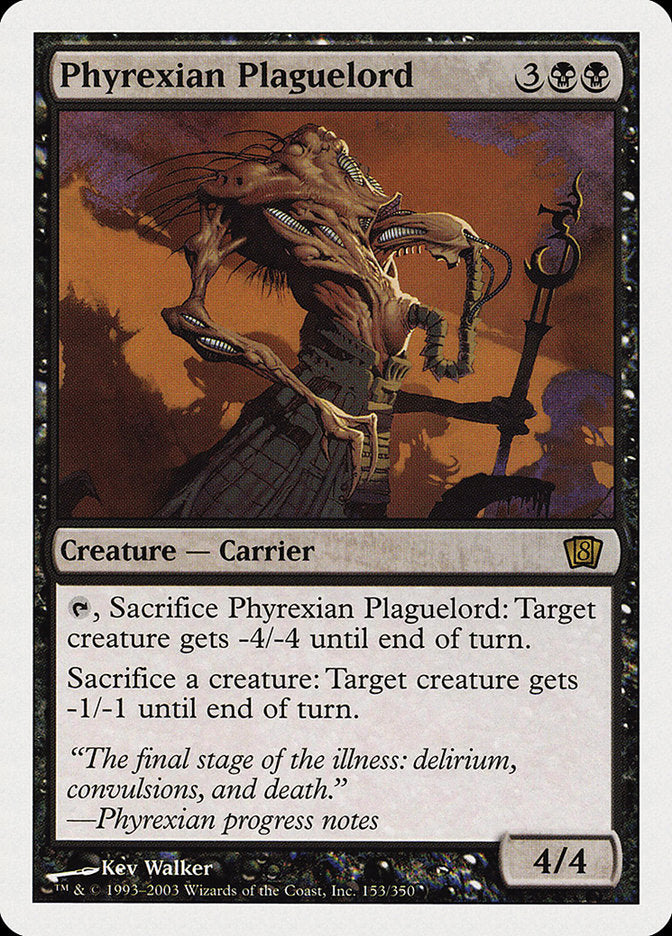 Senhor da Praga Phyrexiano / Phyrexian Plaguelord - Magic: The Gathering - MoxLand