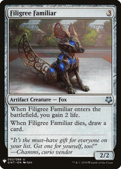 Familiar de Filigrana / Filigree Familiar - Magic: The Gathering - MoxLand
