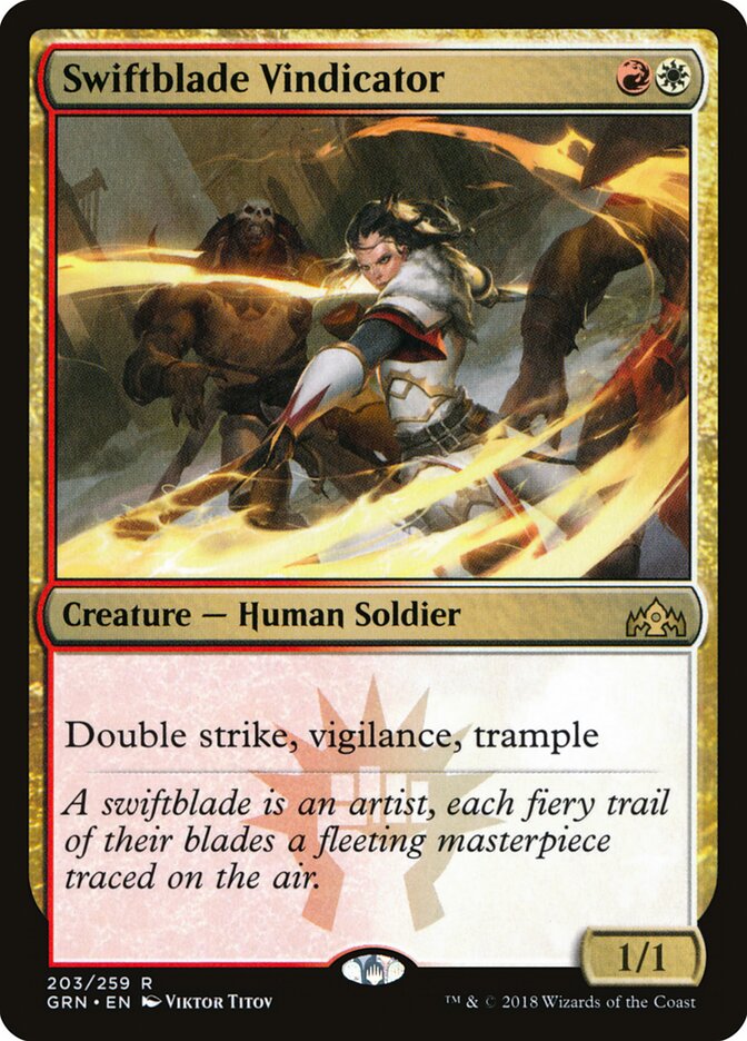 Vingadora Espada Veloz / Swiftblade Vindicator - Magic: The Gathering - MoxLand