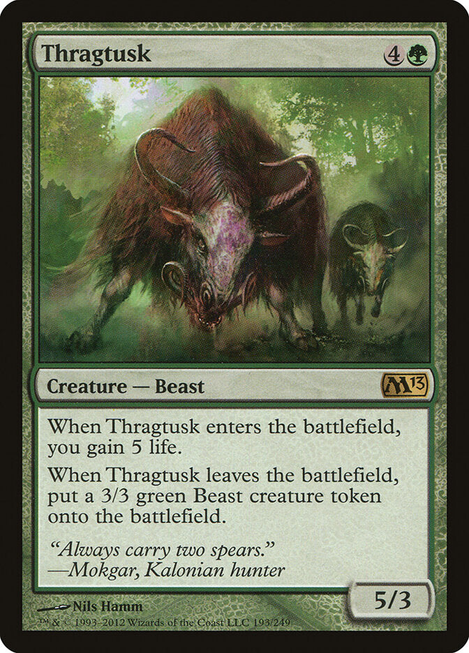 Thragueopresa / Thragtusk - Magic: The Gathering - MoxLand