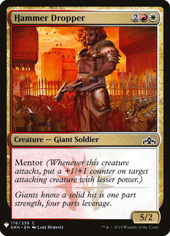 Marreteiro / Hammer Dropper - Magic: The Gathering - MoxLand