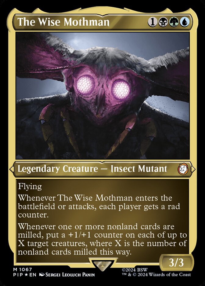 O Homem-mariposa Sábio / The Wise Mothman - Magic: The Gathering - MoxLand