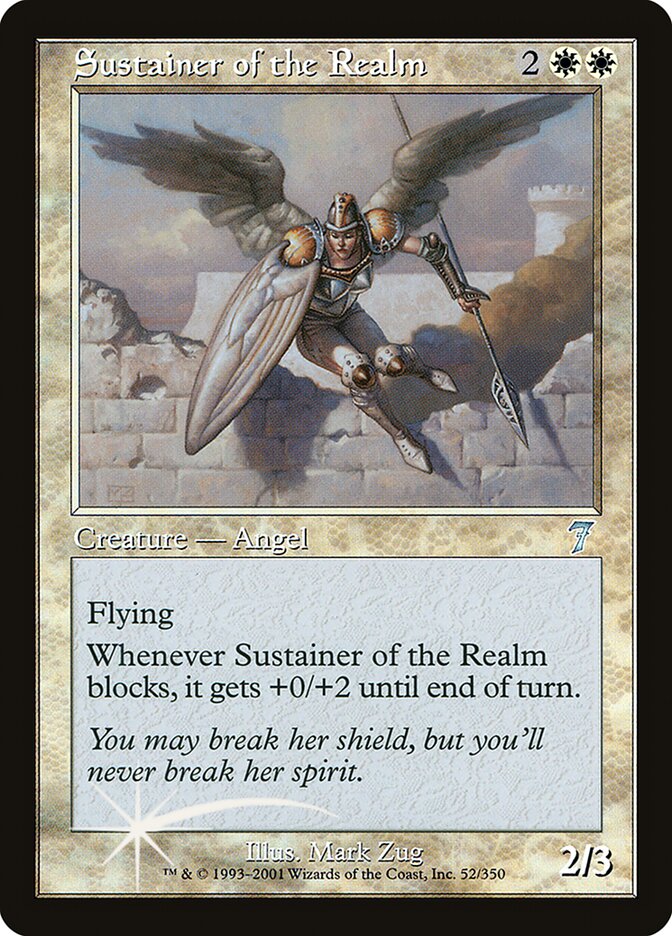 Provedor do Reino / Sustainer of the Realm - Magic: The Gathering - MoxLand