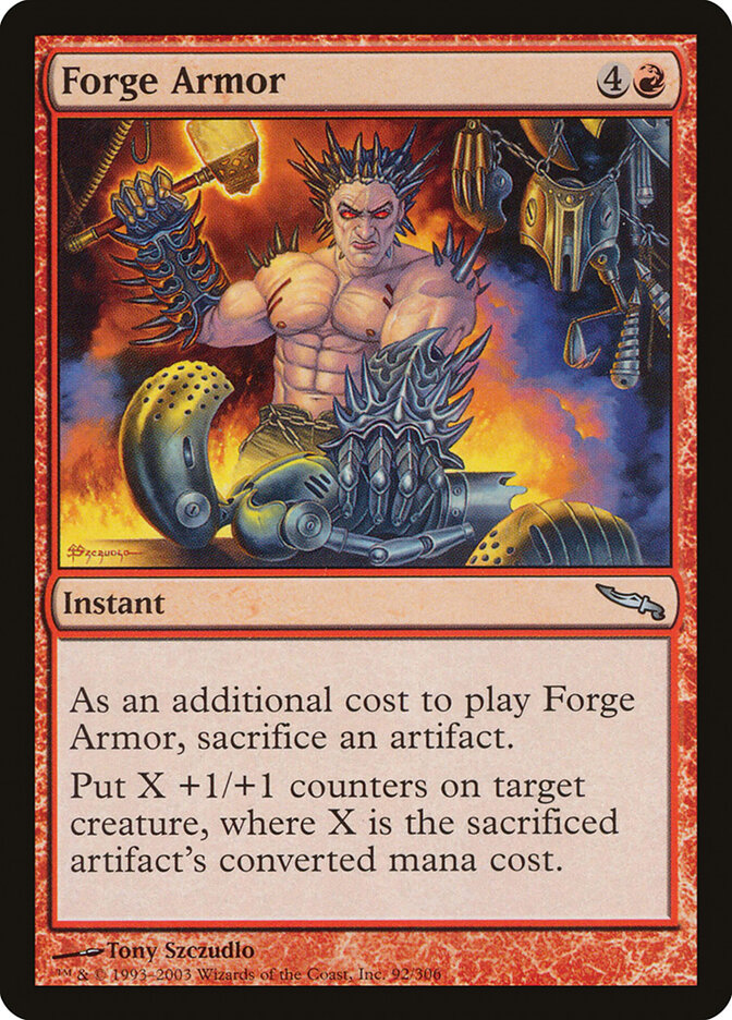 Forjar Armadura / Forge Armor - Magic: The Gathering - MoxLand