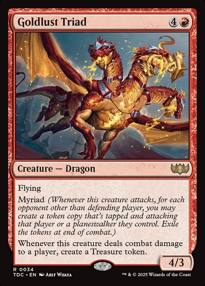 Goldlust Triad - Magic: The Gathering - MoxLand