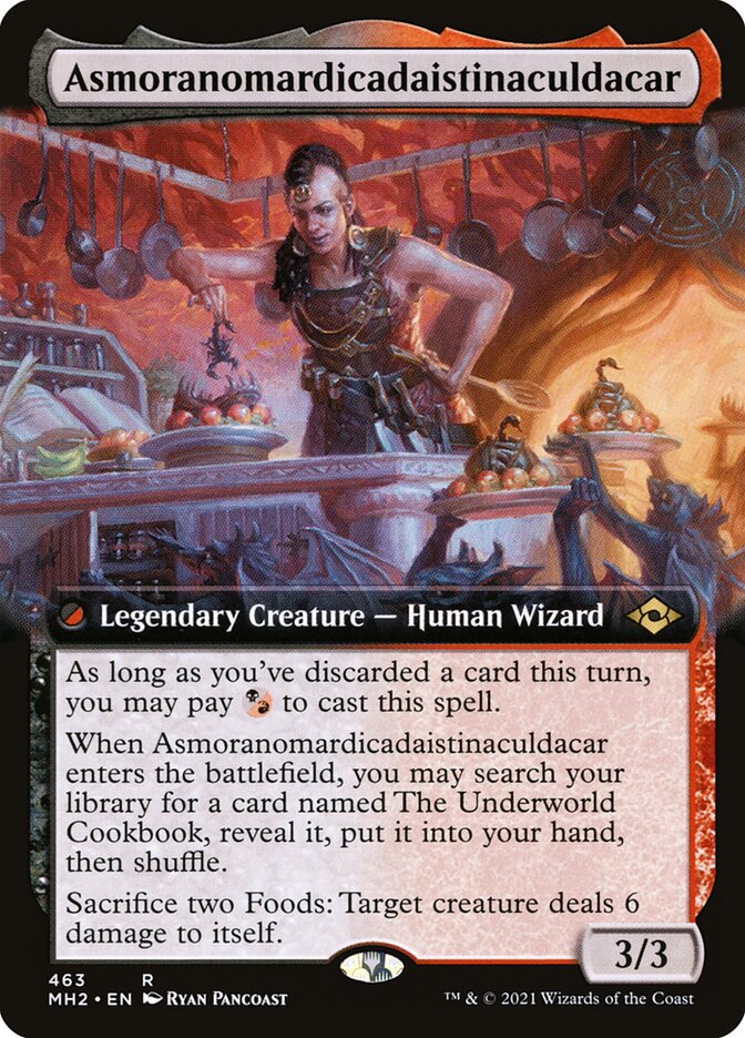 Asmoranomardicadaistinaculdacar - Magic: The Gathering - MoxLand