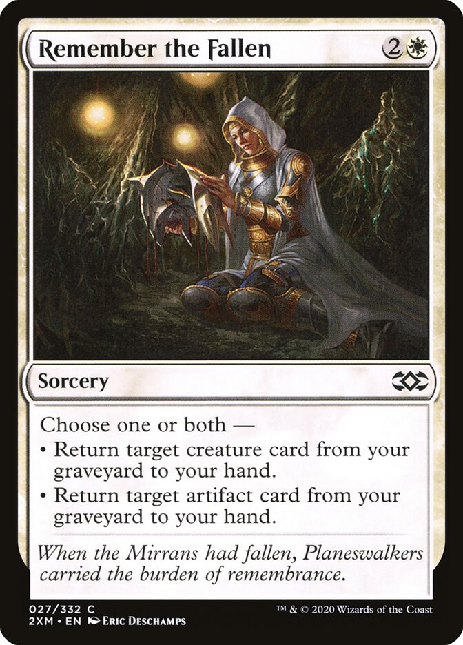 Recordar os Tombados / Remember the Fallen - Magic: The Gathering - MoxLand