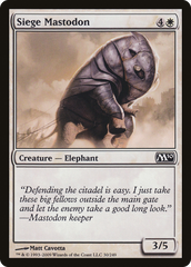 Mastodonte do Cerco / Siege Mastodon - Magic: The Gathering - MoxLand